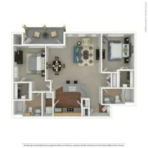 The Lodge at Pecan Creek FloorPlan 6