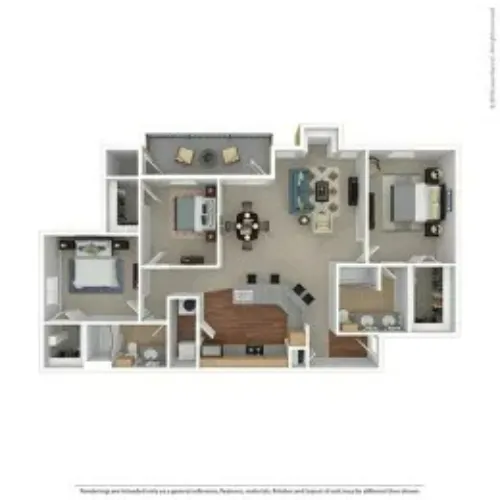 The Lodge at Pecan Creek FloorPlan 7