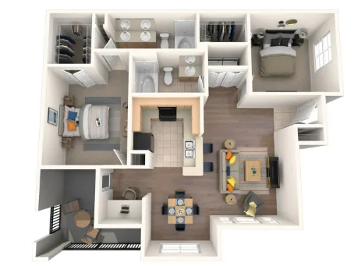 The Lodge at River Park Fort Worth FloorPlan 10