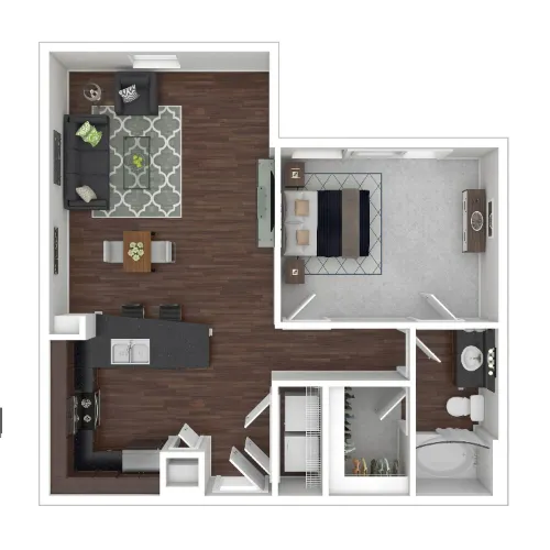 The Lofts at West 7th Fort Worth FloorPlan 13