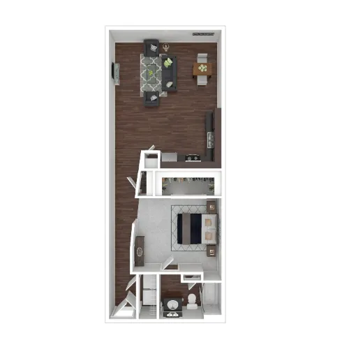 The Lofts at West 7th Fort Worth FloorPlan 17