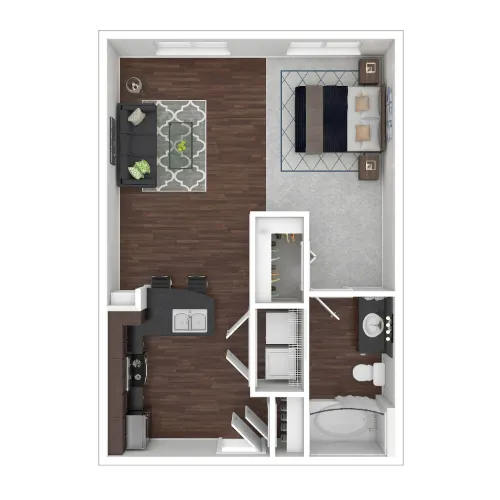 The Lofts at West 7th Fort Worth FloorPlan 2