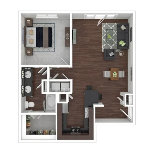 The Lofts at West 7th Fort Worth FloorPlan 24
