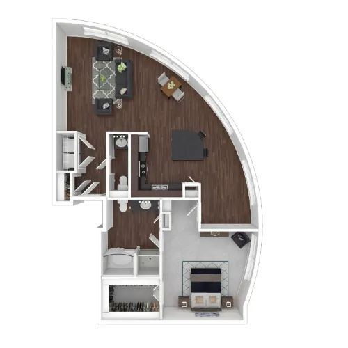 The Lofts at West 7th Fort Worth FloorPlan 29