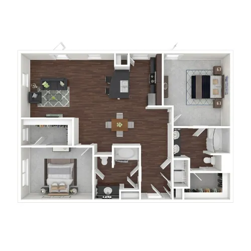 The Lofts at West 7th Fort Worth FloorPlan 35