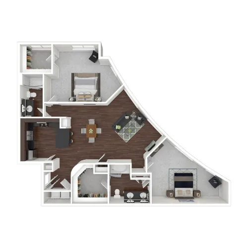 The Lofts at West 7th Fort Worth FloorPlan 39