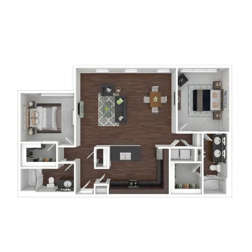 The Lofts at West 7th Fort Worth FloorPlan 40