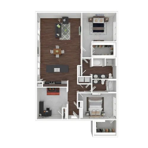 The Lofts at West 7th Fort Worth FloorPlan 44