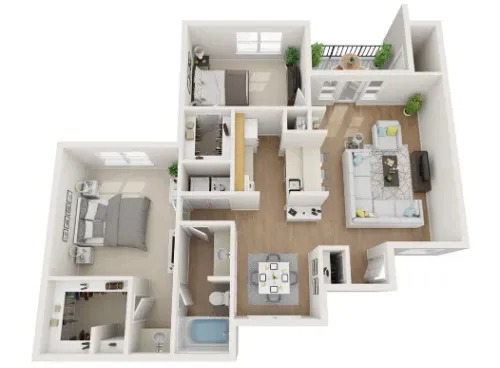 The Madeleine Fort Worth Floorplan 5