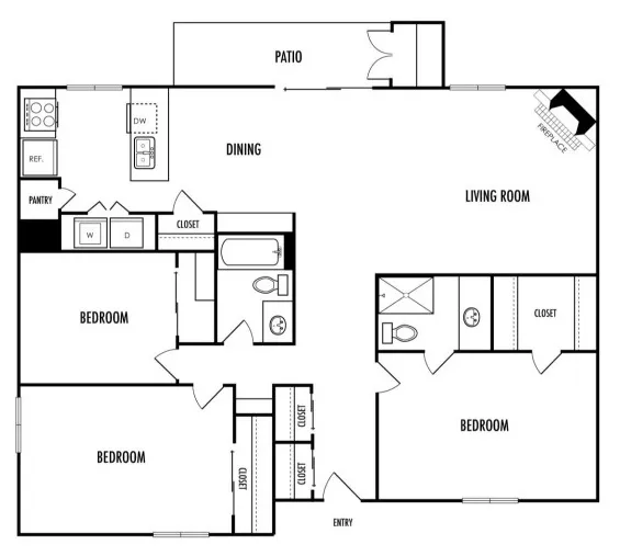 The Mark at 2600 Arlington Floorplan 6