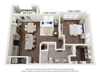 The Mark at Arlington Floorplan 7