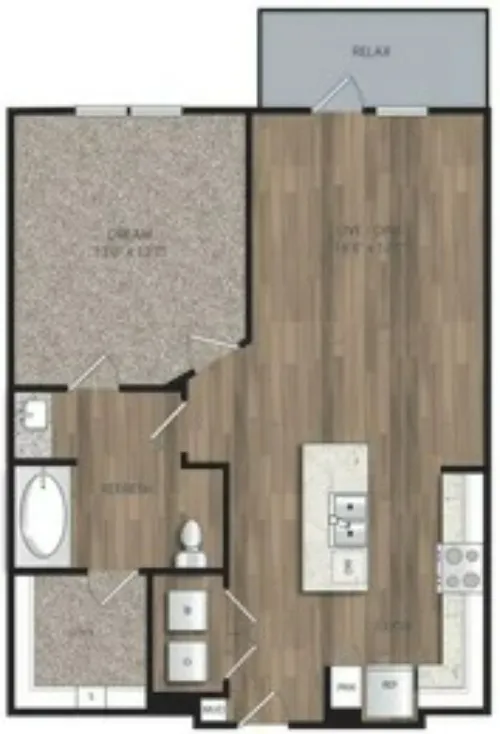 The Mill Old Town Lewisville FloorPlan 7