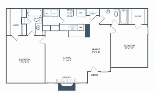 The Oakley Arlington Floorplan 2