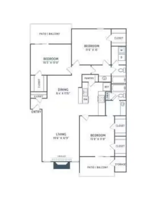 The Oakley Arlington Floorplan 3