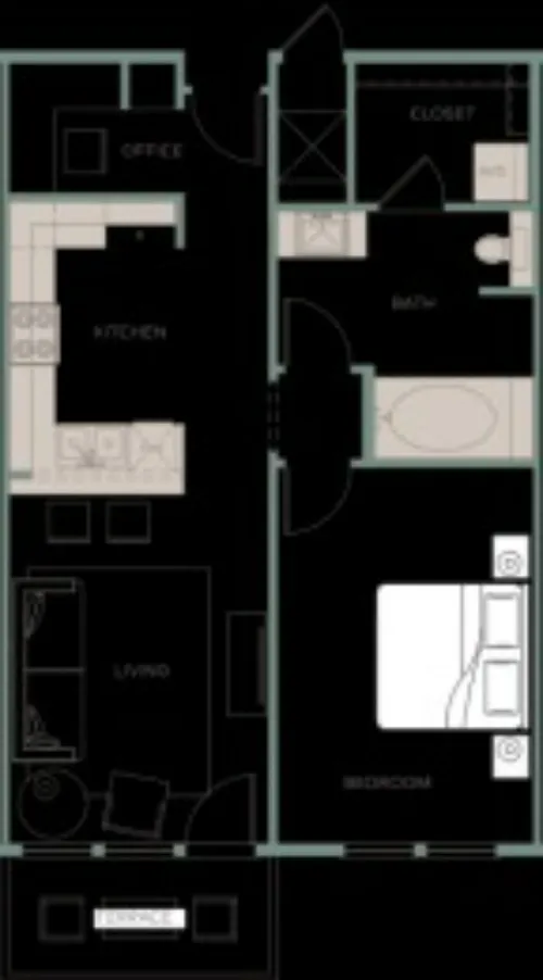 The Palmer Fort Worth FloorPlan 5