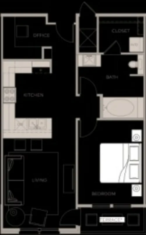 The Palmer Fort Worth FloorPlan 6