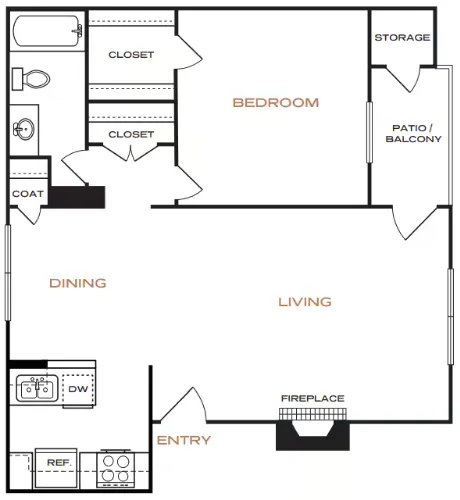The Reese at Eastchase Arlington Floorplan 2