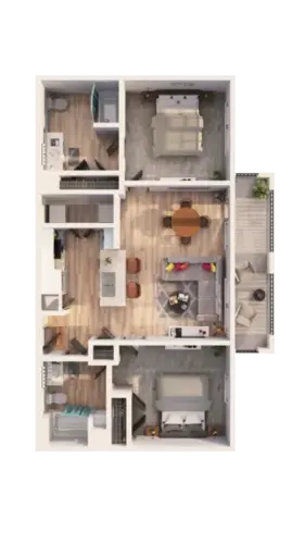 The Roosevelt Arlington Commons Floorplan 9
