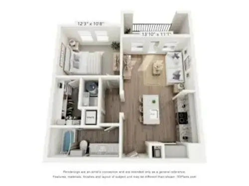 The Royalton at Chapel Creek Fort Worth FloorPlan 2