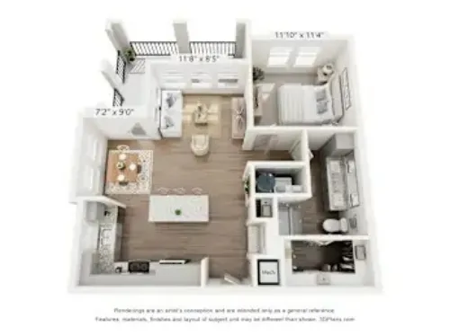 The Royalton at Chapel Creek Fort Worth FloorPlan 4