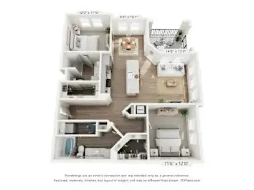 The Royalton at Chapel Creek Fort Worth FloorPlan 7