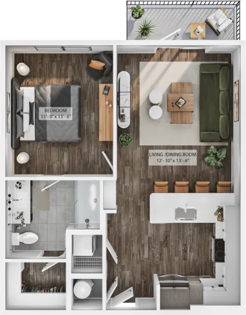 The Sadie Fort Worth FloorPlan 16
