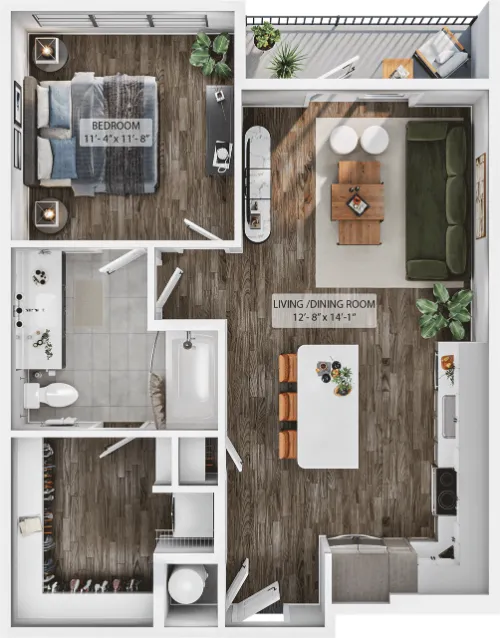 The Sadie Fort Worth FloorPlan 17