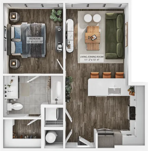 The Sadie Fort Worth FloorPlan 5