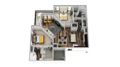 The Sovereign Fort Worth FloorPlan 6