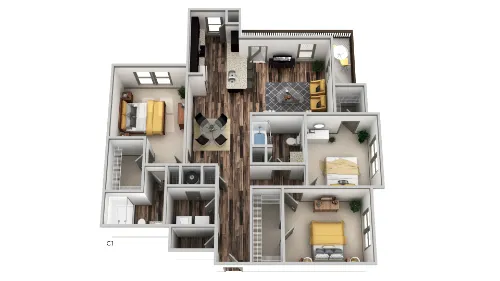 The Sovereign Fort Worth FloorPlan 8