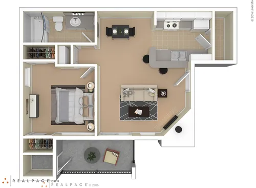 The Trails Apartments Arlington FloorPlan 2