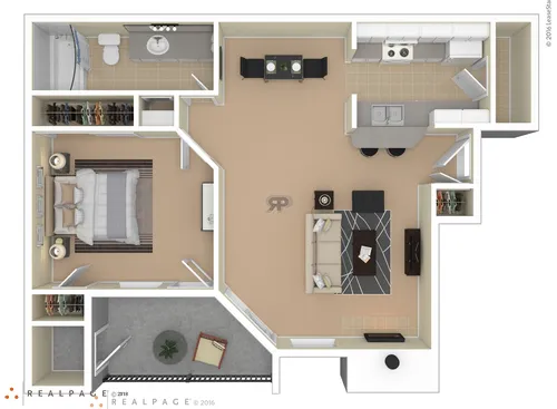 The Trails Apartments Arlington FloorPlan 3