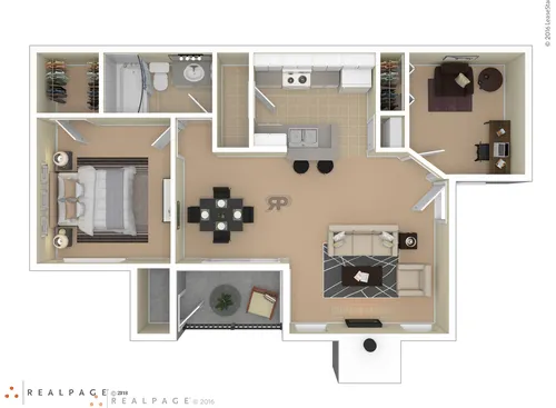 The Trails Apartments Arlington FloorPlan 4