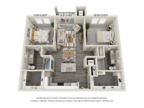 The Trails at Summer Creek Fort Worth Floorplan 11