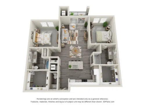 The Trails at Summer Creek Fort Worth Floorplan 12
