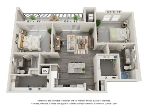 The Trails at Summer Creek Fort Worth Floorplan 15