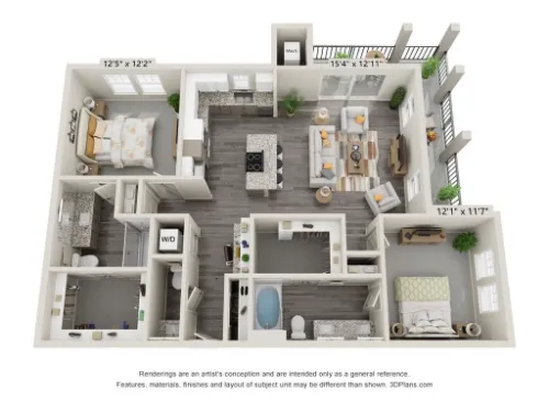 The Trails at Summer Creek Fort Worth Floorplan 16