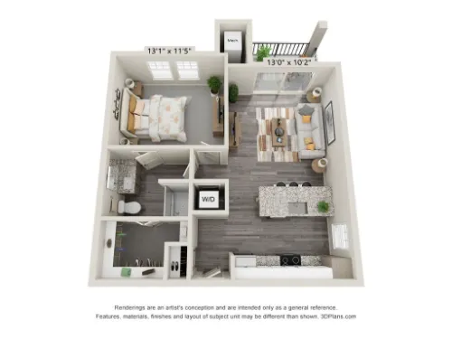 The Trails at Summer Creek Fort Worth Floorplan 3