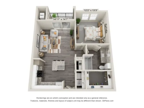 The Trails at Summer Creek Fort Worth Floorplan 4