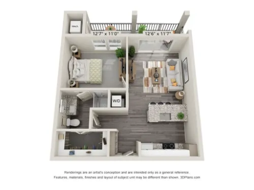 The Trails at Summer Creek Fort Worth Floorplan 7
