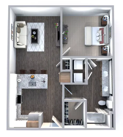 The Truman Arlington Commons Floorplan 2