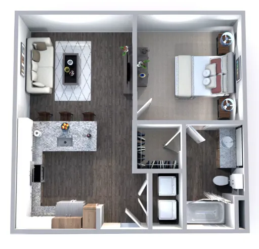 The Truman Arlington Commons Floorplan 3