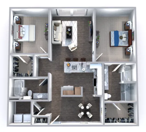 The Truman Arlington Commons Floorplan 7