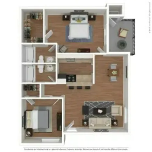 The Ventura Arlington Floorplan 10