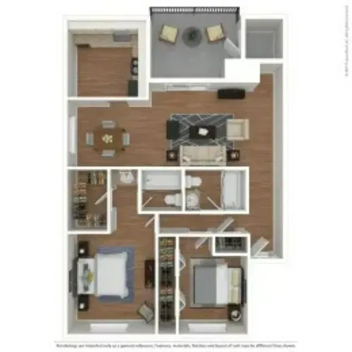 The Ventura Arlington Floorplan 11