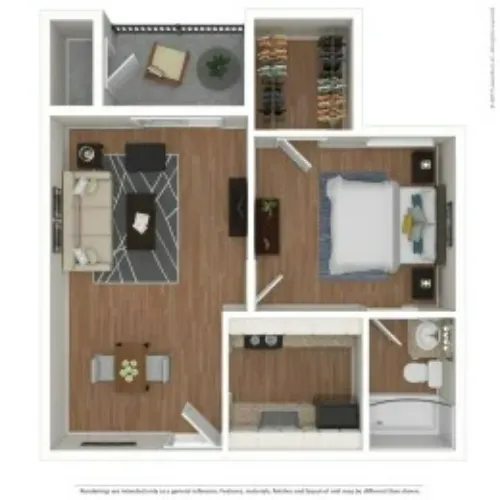 The Ventura Arlington Floorplan 3