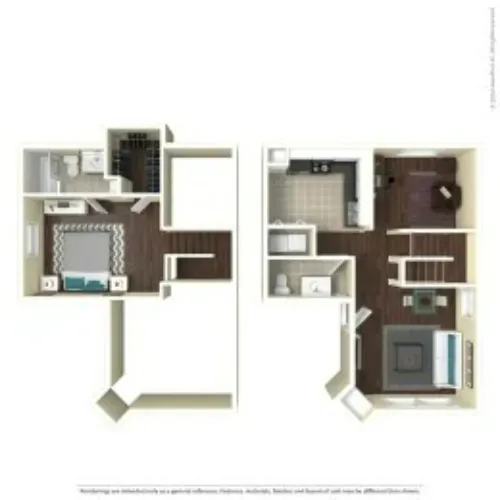 The Ventura Arlington Floorplan 7