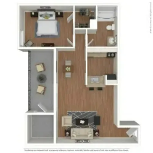 The Ventura Arlington Floorplan 8
