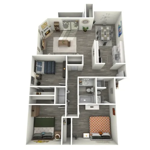 Tides at Eastchase Fort Worth floor plan 4