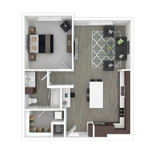 Timberlake Villas Arlington Floorplan 2